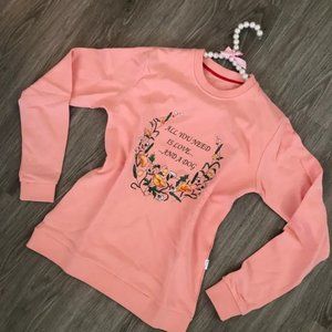 "All You Need is Love and a Dog" Sweatshirt